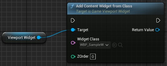 Add Content Widget Class